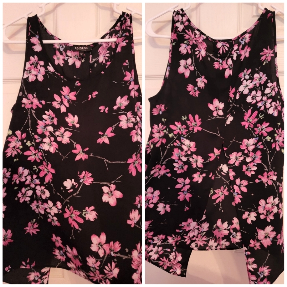 ⚠️SOLD⚠️ NWOT Express Split Back Blouse
